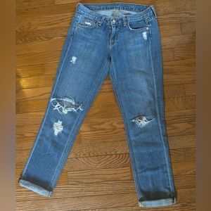 J..Crew Vintage Matchstick Distressed
